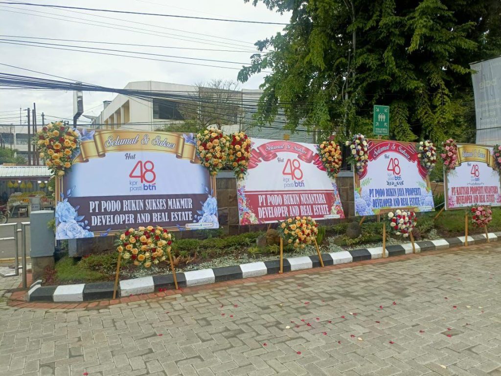bunga papan printing Demak