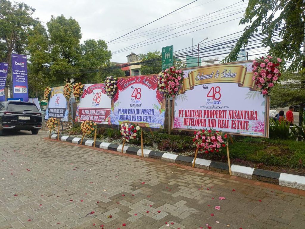 bunga papan printing semarang