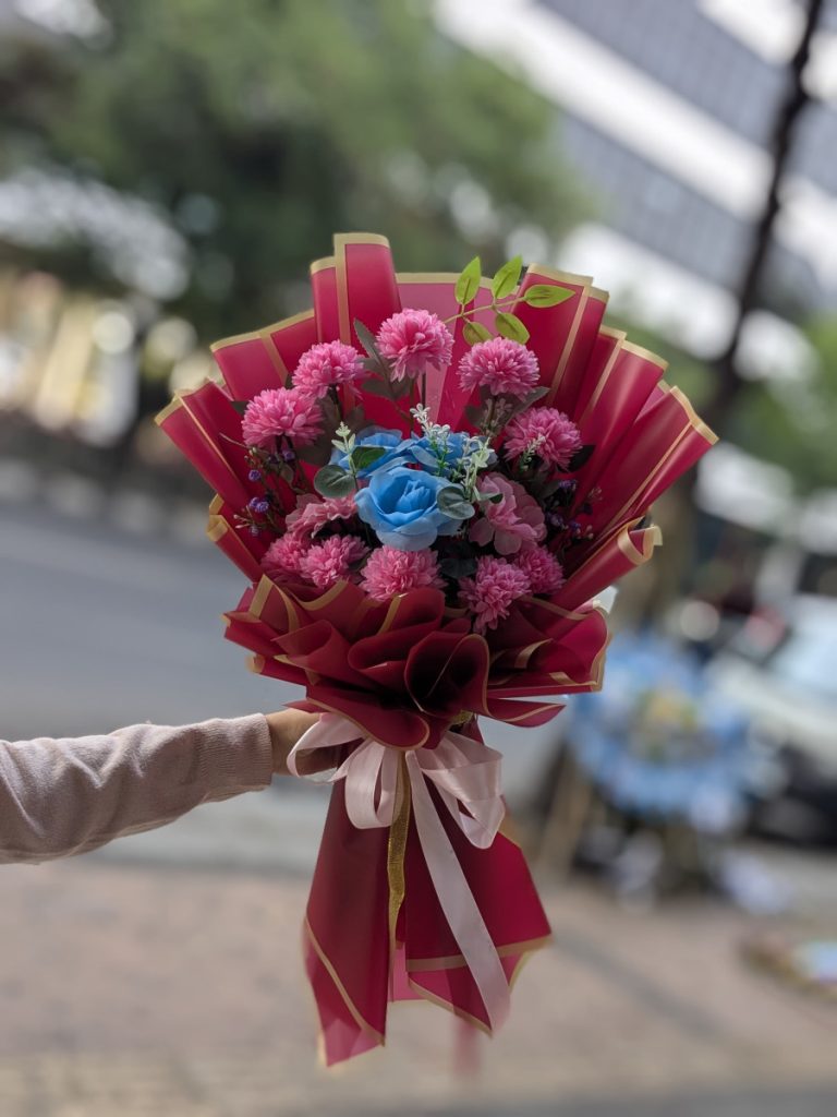 buket bunga Demak artificial