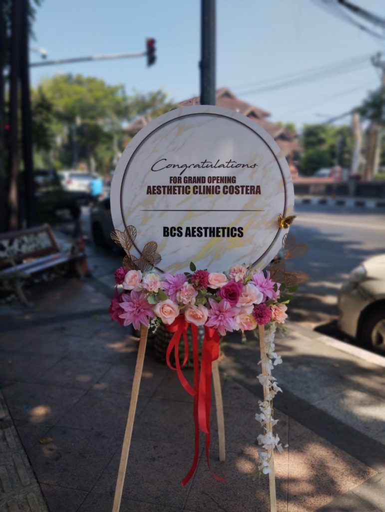 Standing Flower Akrilik Semarang – Desain Kekinian, Bisa Sewa & Custom