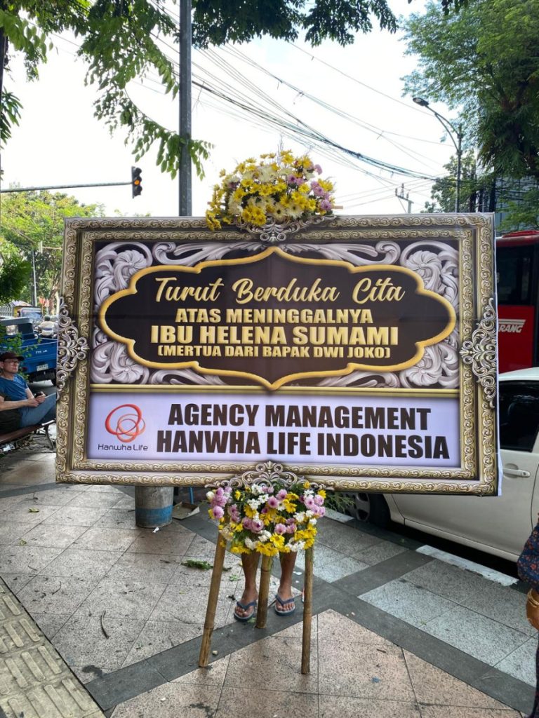 bunga papan printing semarang barat
